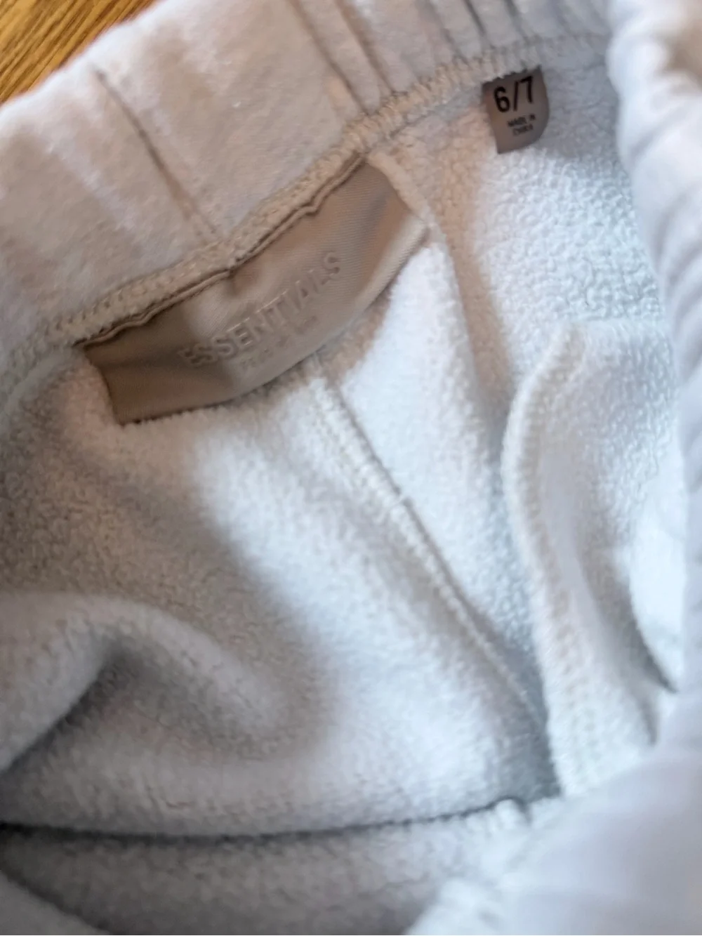 Fear of God Kids Cream Hoodie & Sweatpants